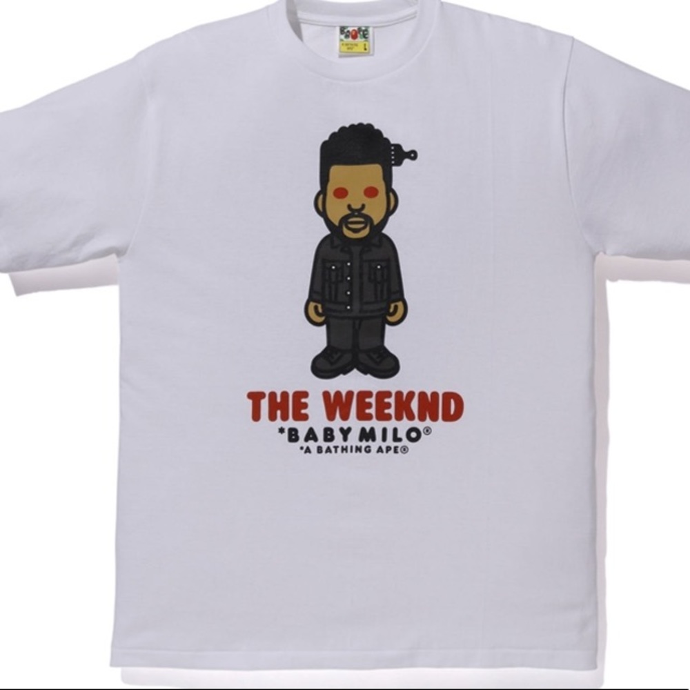 BAPE THE WEEKND T-SHIRT